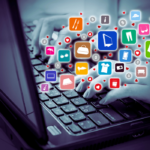 Local business owners working with a digital marketing expert