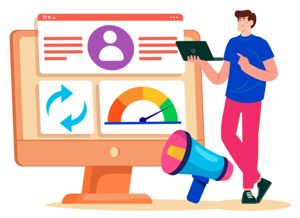 CRO expert analyzing heatmaps and performance data