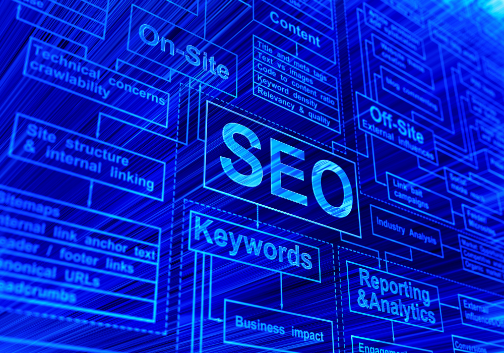 Visual comparison of SEO and Local SEO for businesses