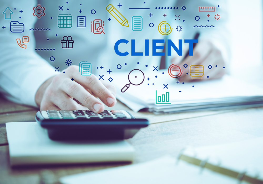 Illustration showing strategies to get SEO clients without making cold calls